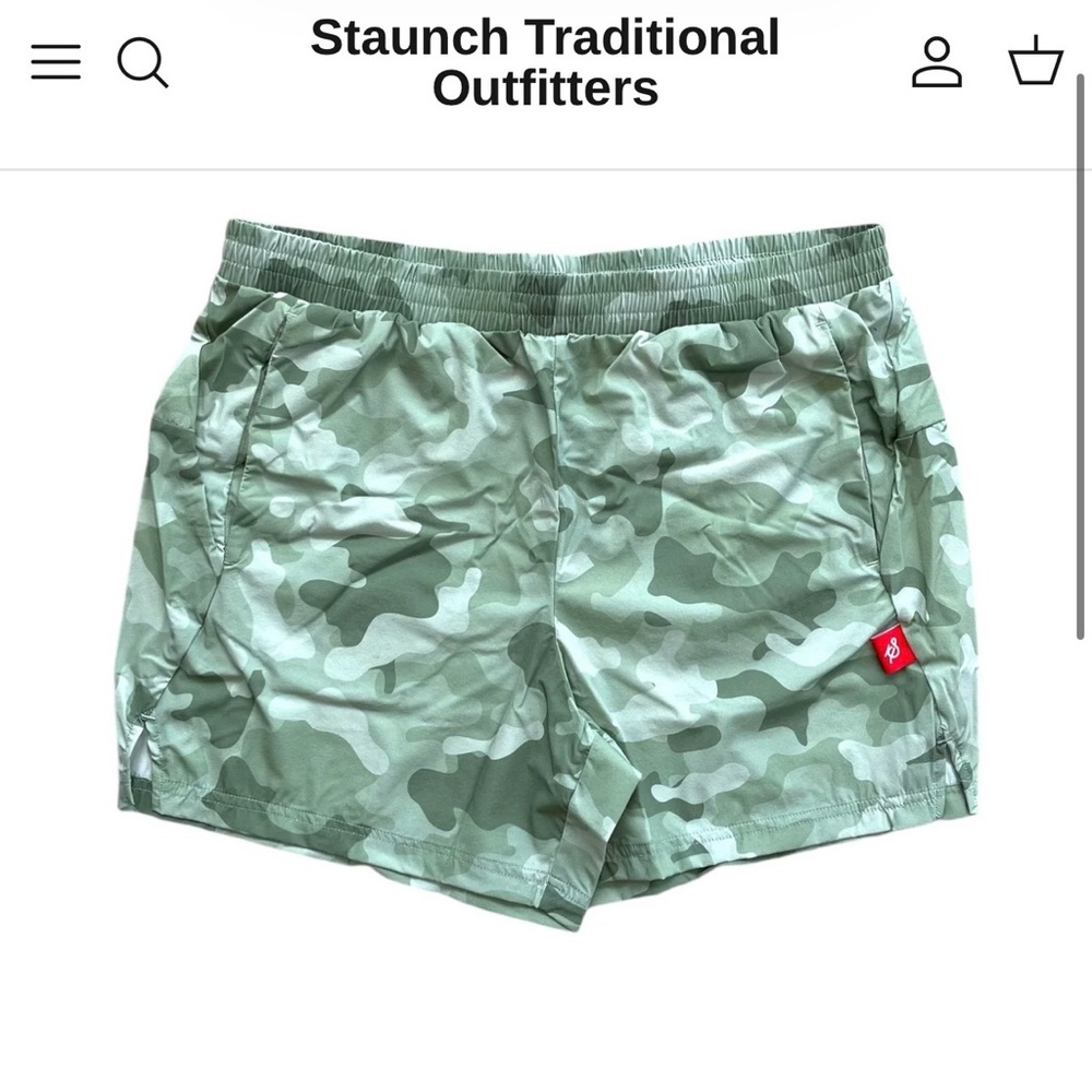 Men's Athletic Camo Shorts